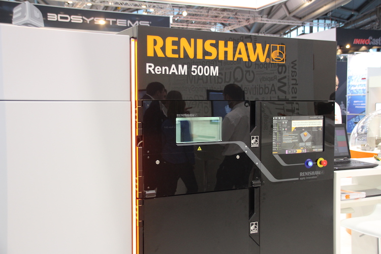 De nieuwe 3D metaalprinter van Renishaw, speciaal ontwikkeld voor serieproductie.
